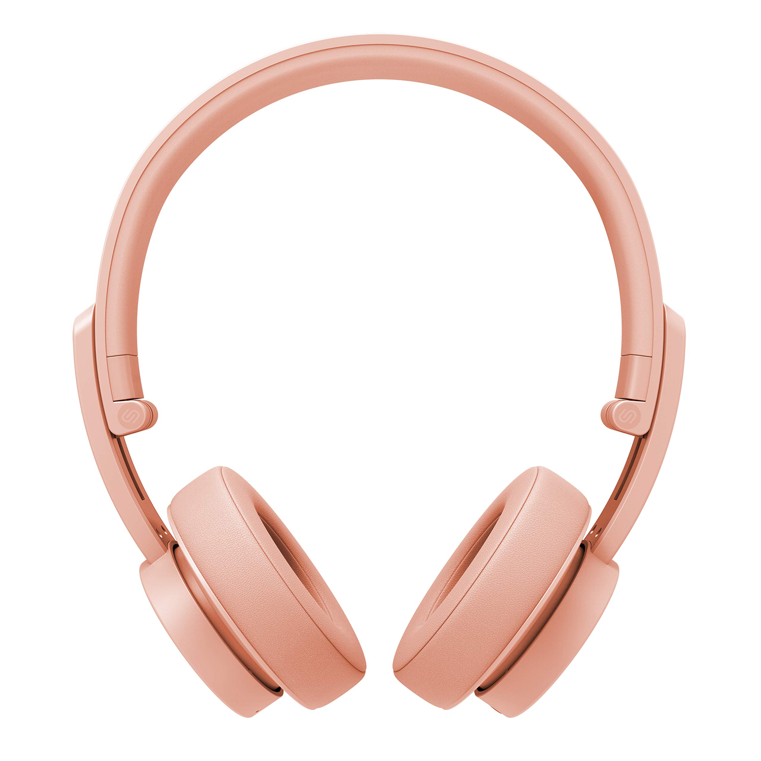 Urbanista Detroit Bluetooth On Ear Headphones [ FASHION CONSCIOUS ], Up to 12 Hours Play Time, Call-Handling with Microphone - Cheeky Peach