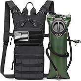 ATBP Insulated Water Hydration Pack Bag with 3L TPU Bladder Tactical Molle Hydration Backpack for Hiking Cycling Running