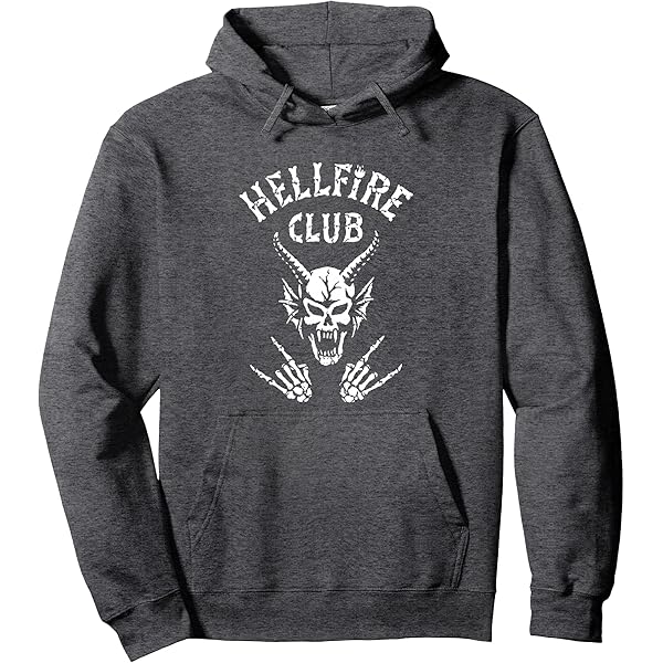 Amazon.com: Stranger Things 4 Hellfire Club Skull & Weapons