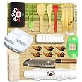 Mr Tazoi Sushi-Teller Set Aus Melamin (6 Stück, Weiß) - Robuste Servierteller Für Sushi & Vorspeisen