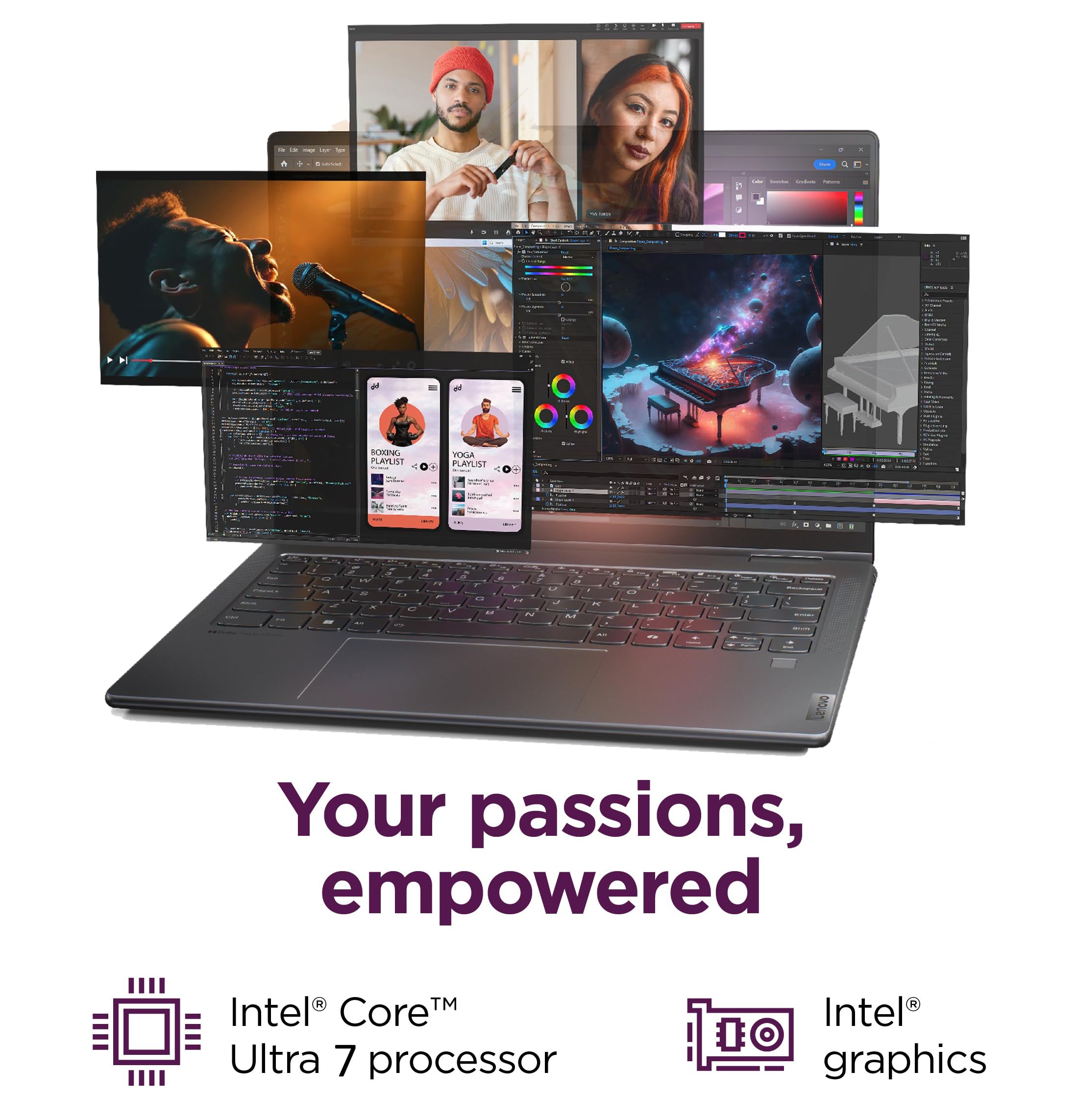 Lenovo Yoga 7i 2-in-1 AI Business Laptop (16