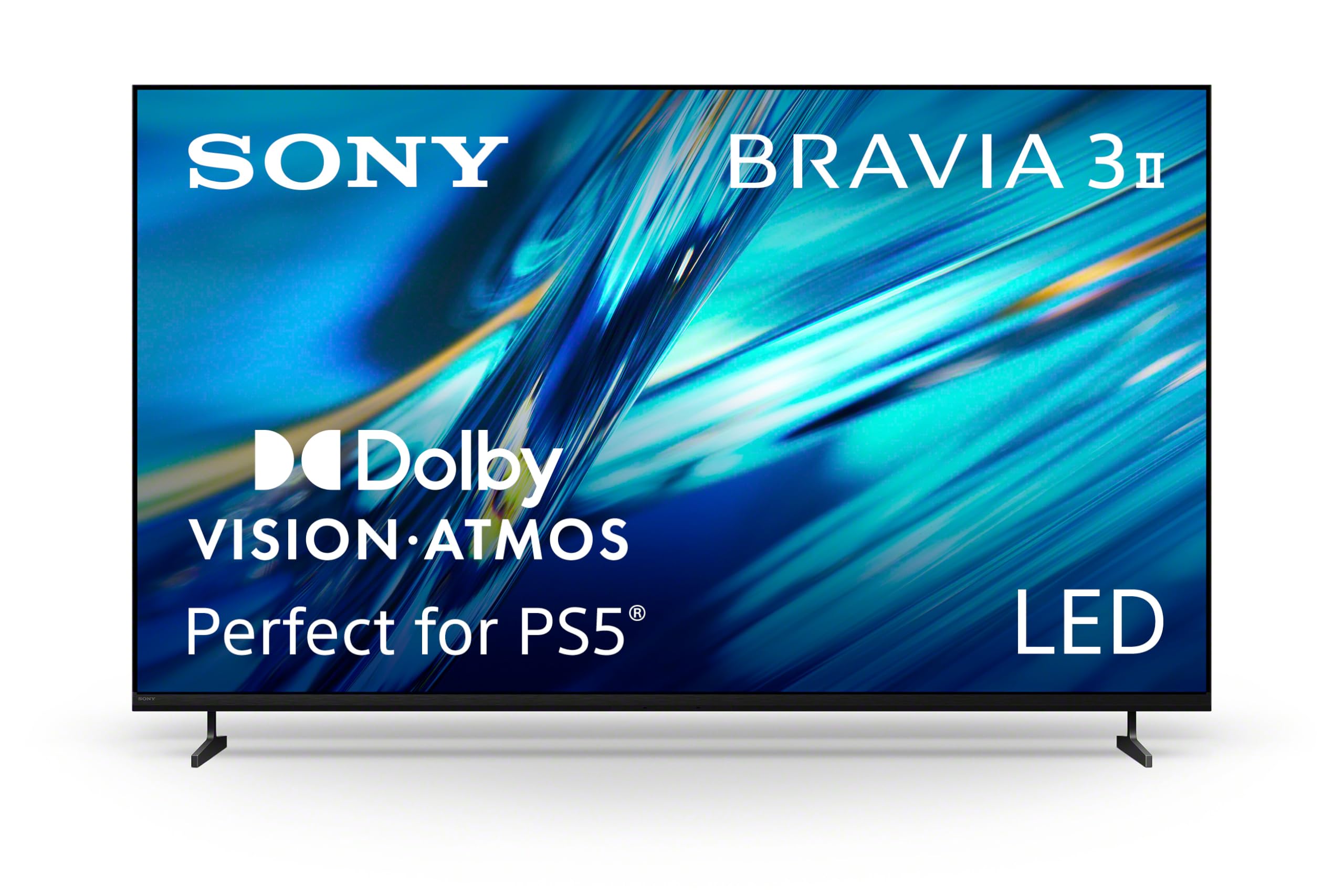 Sony BRAVIA 3 II 55 Inch 4K HDR LED Smart Google TV with Gemini, XR Processor with AI Technology, Dolby Vision/Atmos, 120Hz Television, Exclusive Features for PS5, K-55XR30M2, 2026 Model