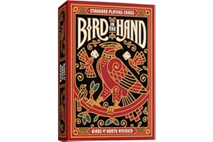 Bird in The Hand Themed Playing Cards | 54 Pieces of Stunning Custom Art | Unique Bird on Every Card in The Deck