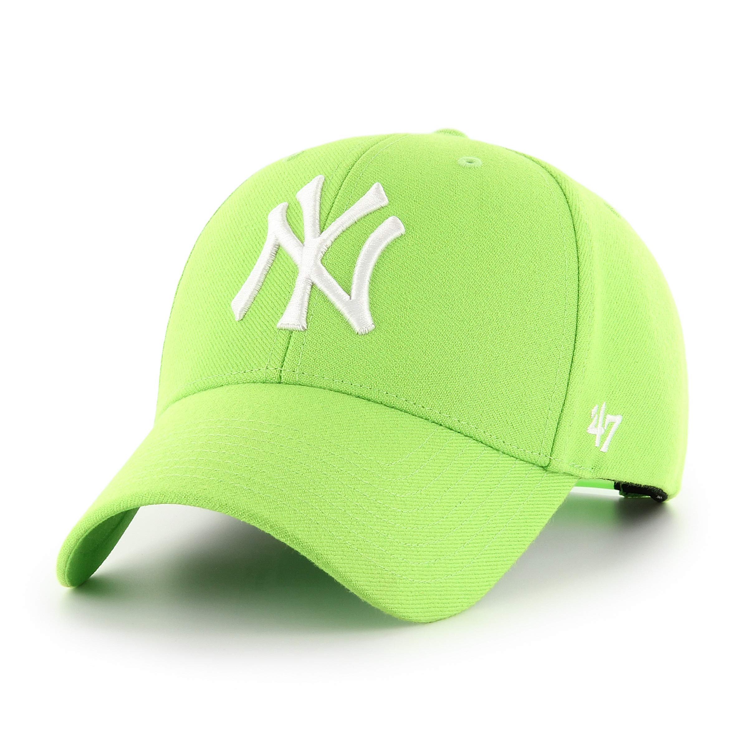 '47 New York Yankees Most Value P. Cap, Lime, One Size