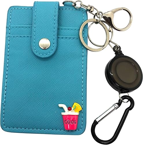 Amazon Conico コニコ パスケース 定期いれ リール付き 両面 通塾 通学 習い事 キッズ 子供 青ジュース バッグ スーツケース