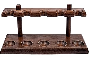 Dr Watson - Wooden Tobacco Pipe Stand, For 5 Tobacco Pipes, Handmade from Solid Wood