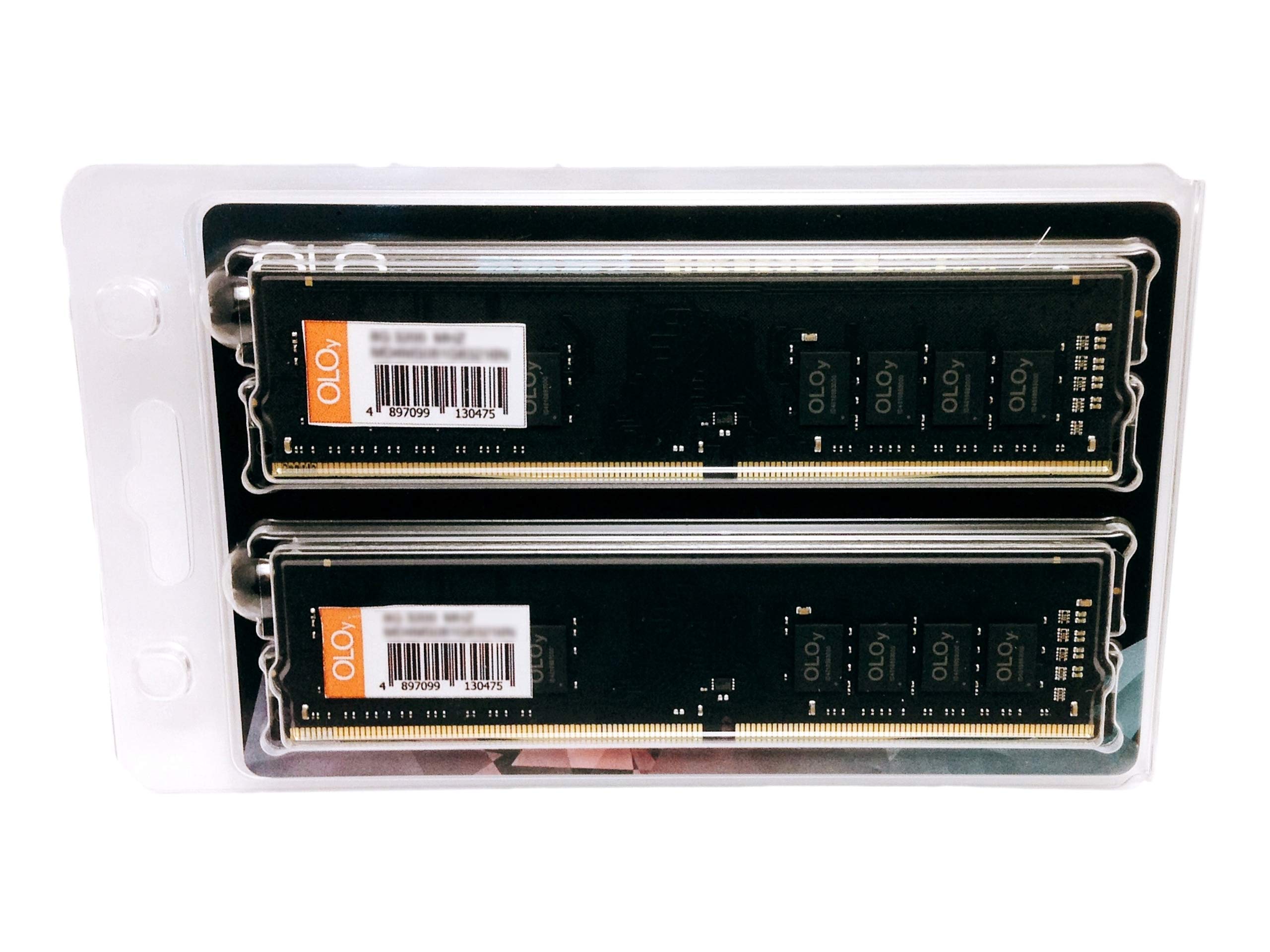 OLOy DDR4 RAM 16GB (2x8GB) 2400 MHz CL17 1.2V 288-Pin Desktop UDIMM (MD4U082417BZDB)