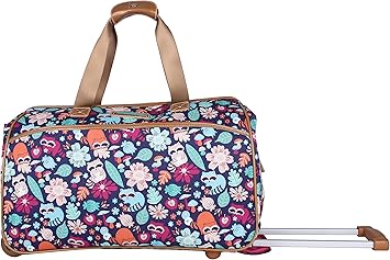 lily bloom tribal stripe luggage