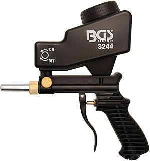 BGS 3244 | Druckluft-Sandstrahlpistole | 5 mm Stahlspitze | ABS-Gehäuse