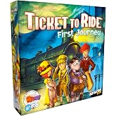 Ticket to Ride: First Journey Board Game for Kids &amp; Families | Connect cities across North America in a kid-friendly Ticket to Ride adventure, Ages 6+, 2-4 Players, 30 Min