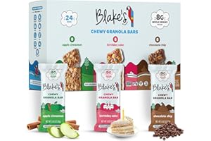 BLAKE'S SEED BASED Blake’s Seed Based Chewy Granola Bars — Variety Pack (24 Count), Vegan, Gluten Free, Nut Free & Dairy Free, Healthy Snacks for Kids or Adults, School Safe, Low Calorie Soy Free Snack