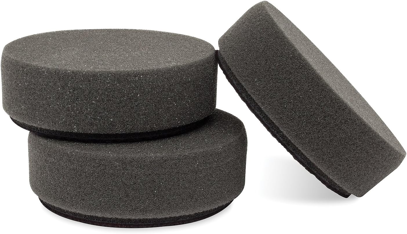 Griot's Garage 11274 3" Black Foam Finish Pad (Set of 3), Buffing & Polishing Pads Amazon Canada