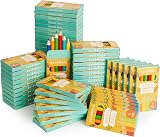 THE TWIDDLERS 60 Boxes Mini Colouring Pencils 6 per Box 360 Total