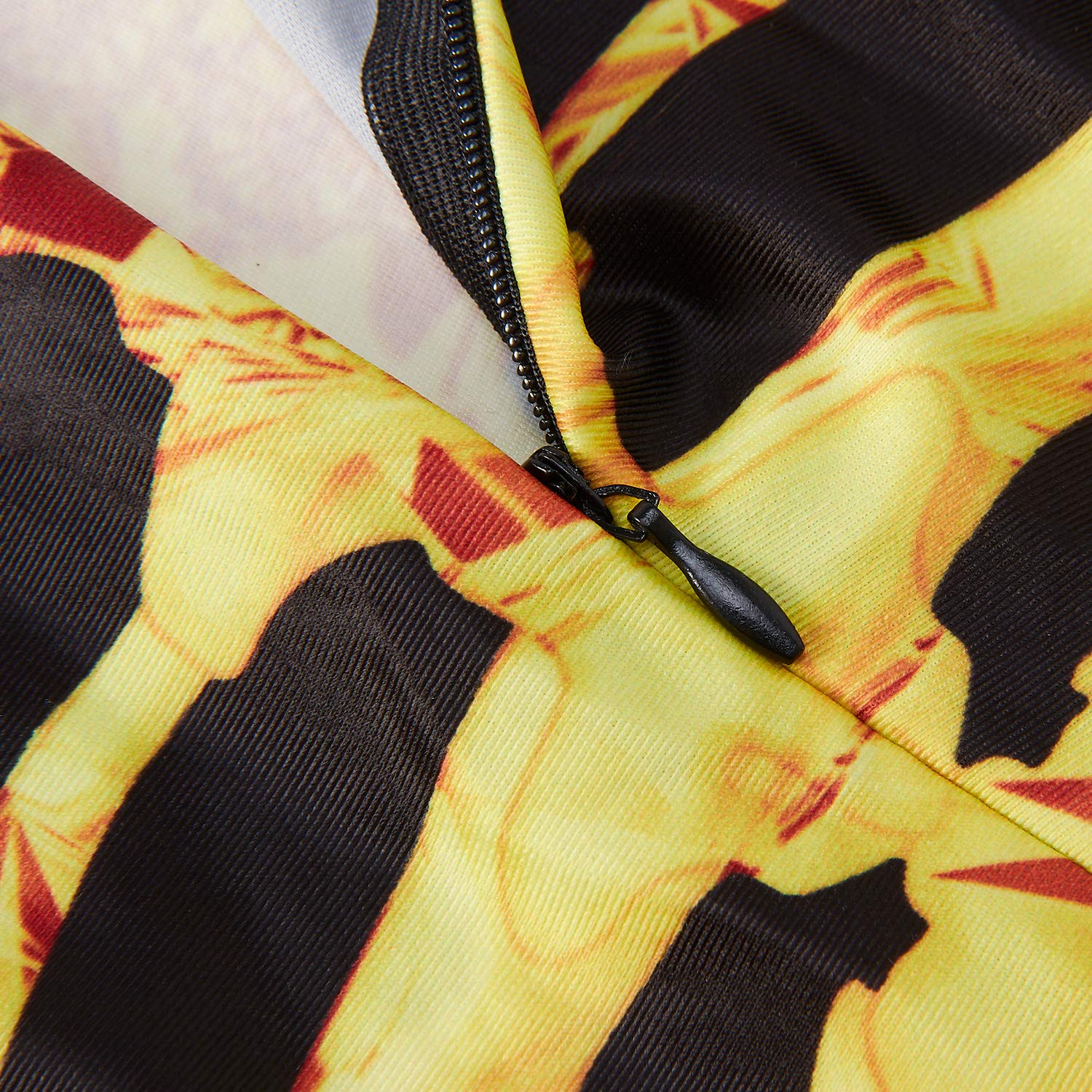 RAISEVERN3D gráfico de la Flor de Oro Impreso Scary Zombie Onesies de Halloween Trajes de Manga Larga Atractiva del Cosplay Esqueleto del Mono del Estiramiento Body Completo