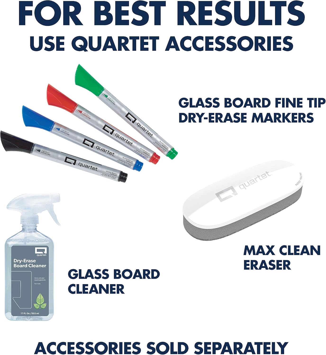 Quartet Glass Desktop Notepad, 9' x 6", Whiteboard, Dry Erase Surface, Floral/White, 2 Pack (GDP96P) : Office Products