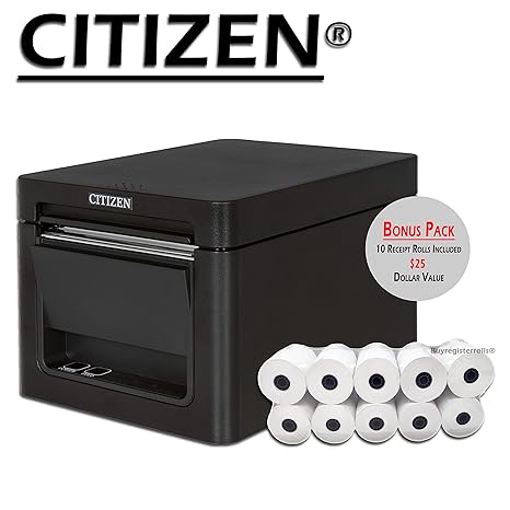 Amazon Com Citizen Thermal Receipt Printer Black Usb