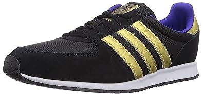 adidas black and gold womens trainers