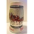 Budweiser Holiday Steins Collectible Holiday Stein Series (Year 1982)
