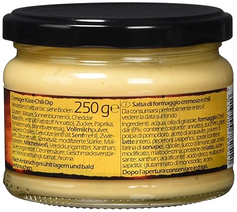 Don Enrico Jalapeno Cheddar Dip 6er Pack 6 X 250 G Amazon De Grocery amazon de