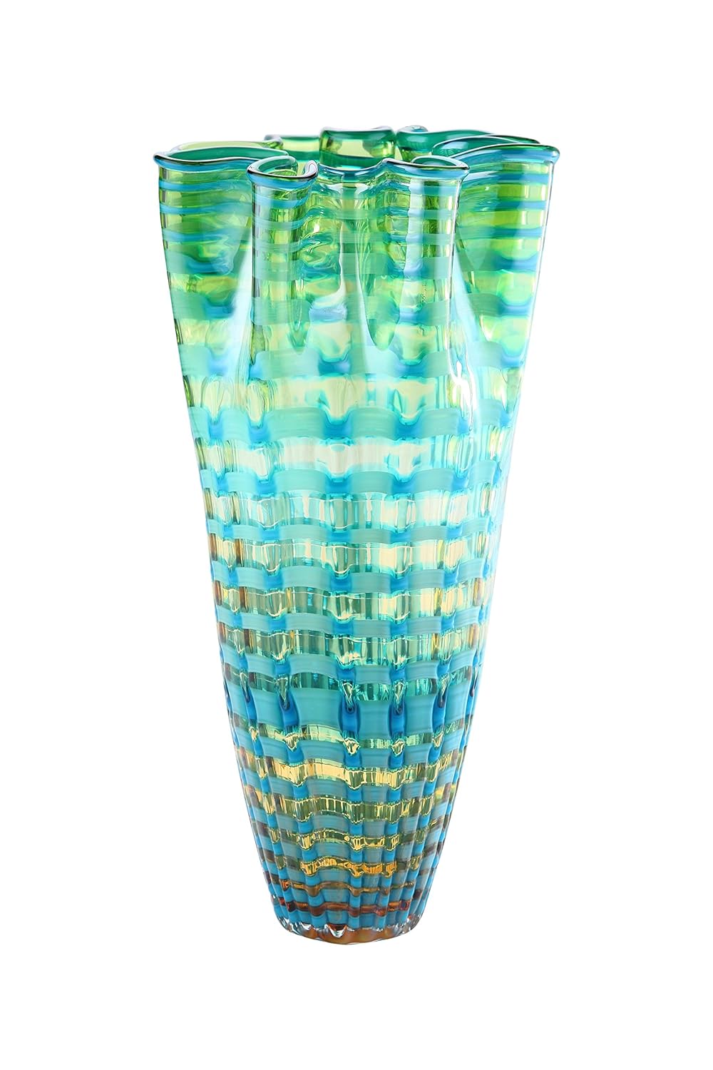 Diamond Star Glass Vase Vases Home Decor
