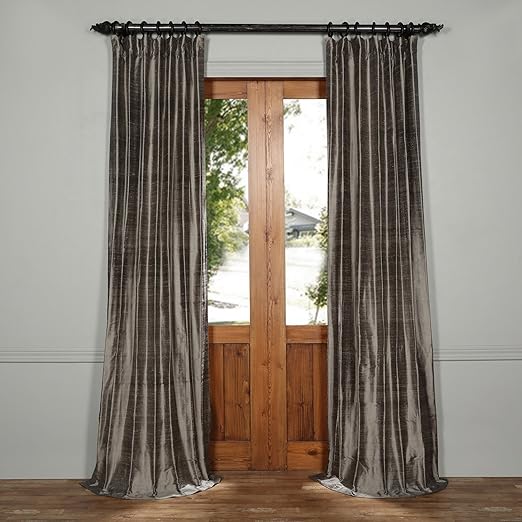 Amazon Com Hpd Half Price Drapes Dis Id1673 84 Textured Dupioni