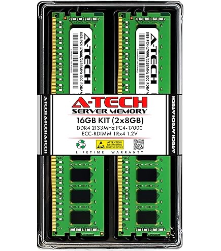 MICRON 16GB PC4-2133P-R DDR4 REG ECC 2RX4 Memory RDIMM