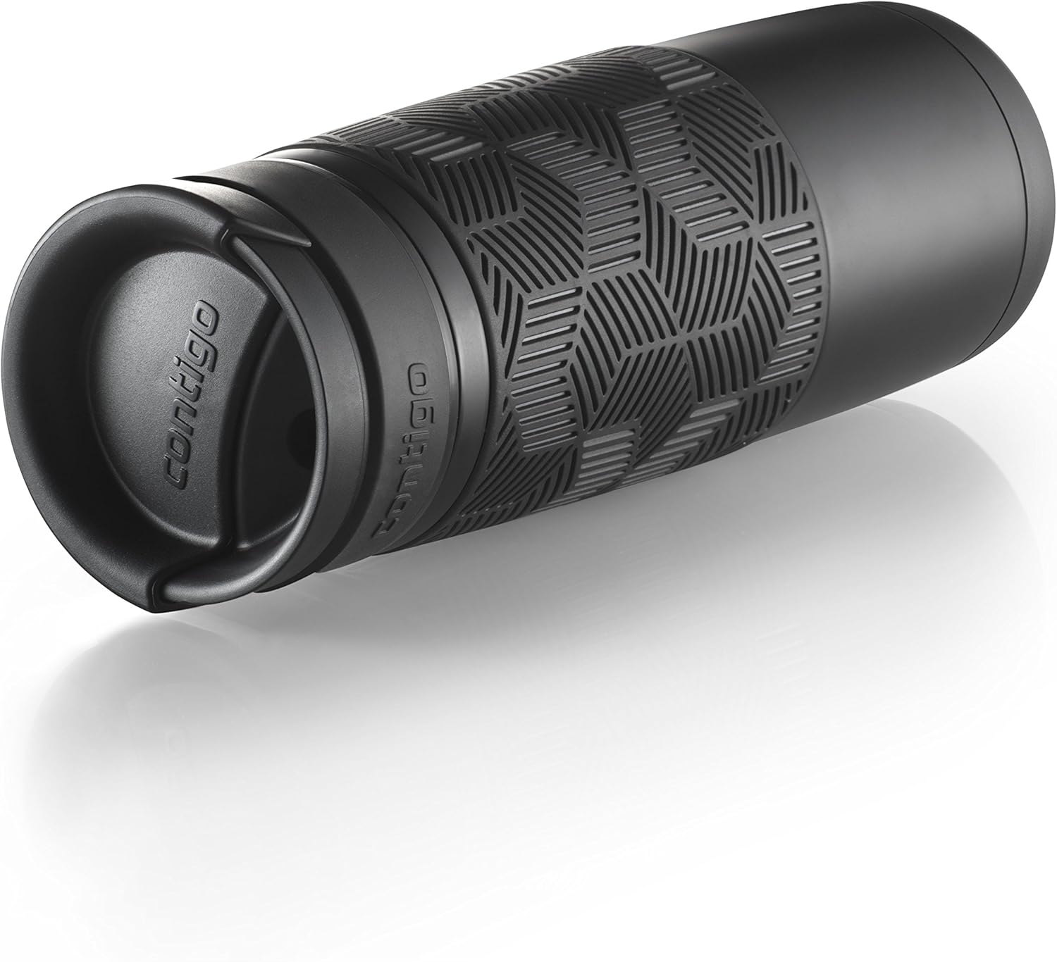 Amazon Com Contigo Metra Transit Thermal Mug Black Sports Outdoors
