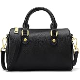 Crossbody Handbags and Purses for Women Small Vegan Leather Boston Top Handle Purse Shoulder Bags Cute Satchel Handbag