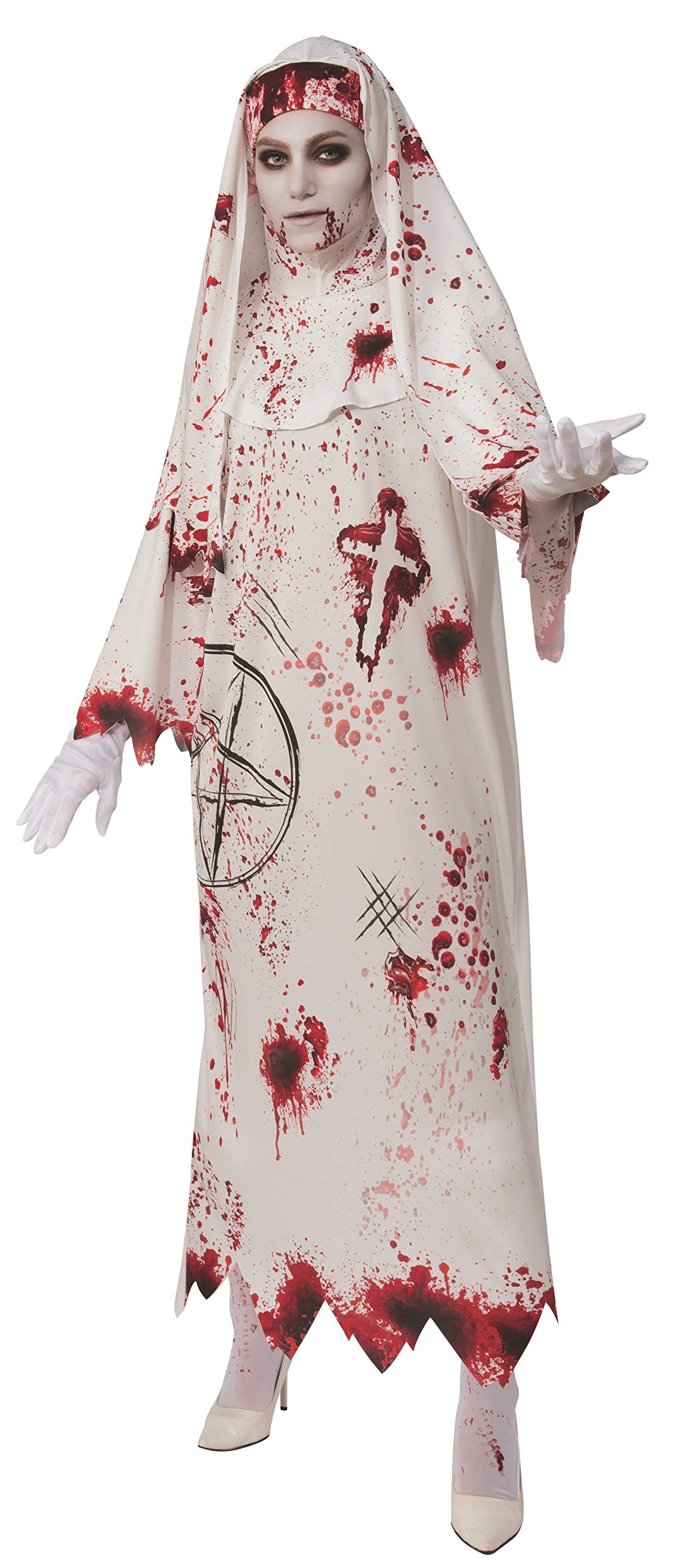 Rubie's Adult Bloody Nun Costume, Standard Size Adult