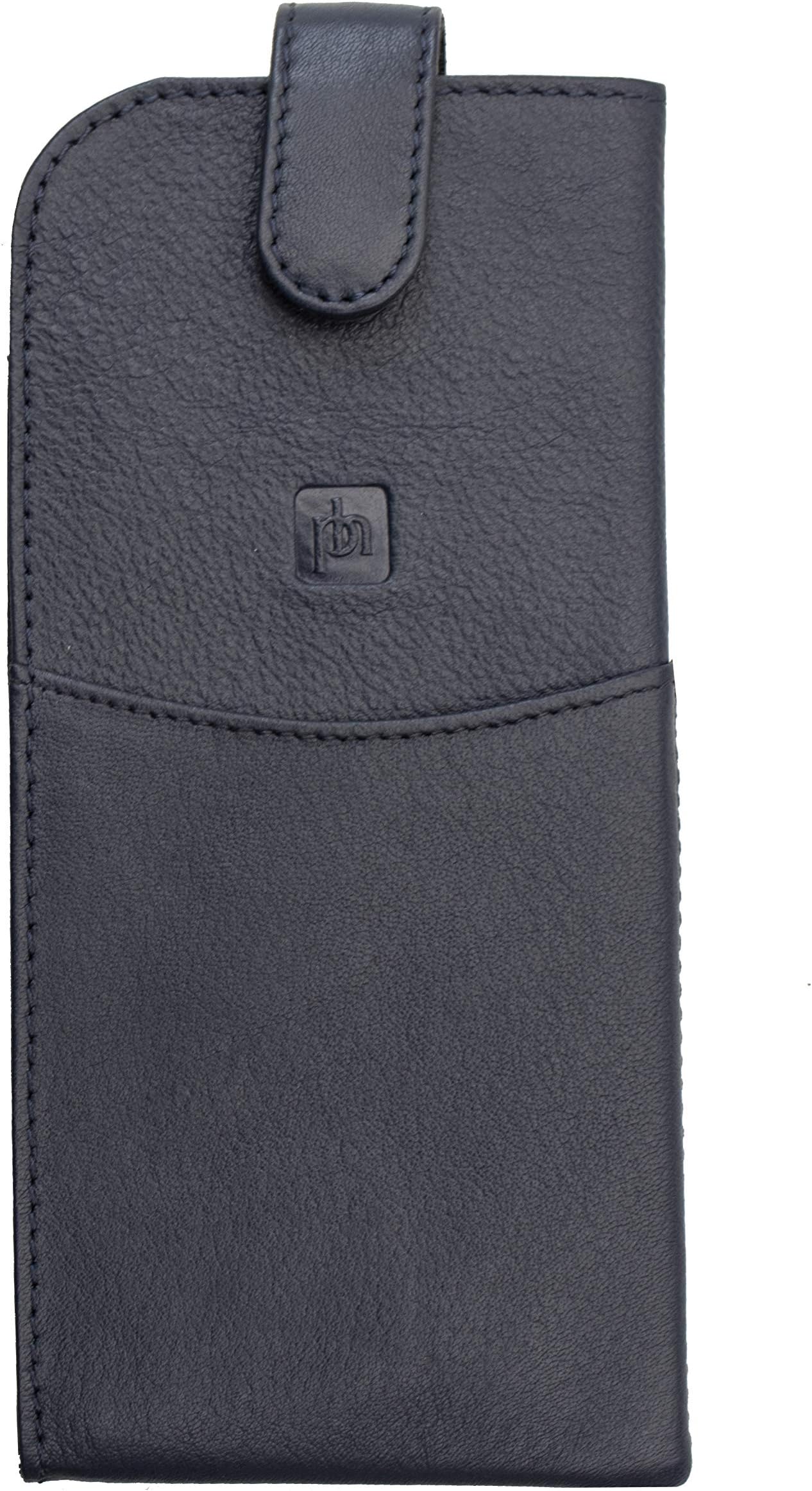 Prime HideSingle Leather Spectacle Sunglasses Glasses Case - Soft Designer Compact Slim | Womens | Men's