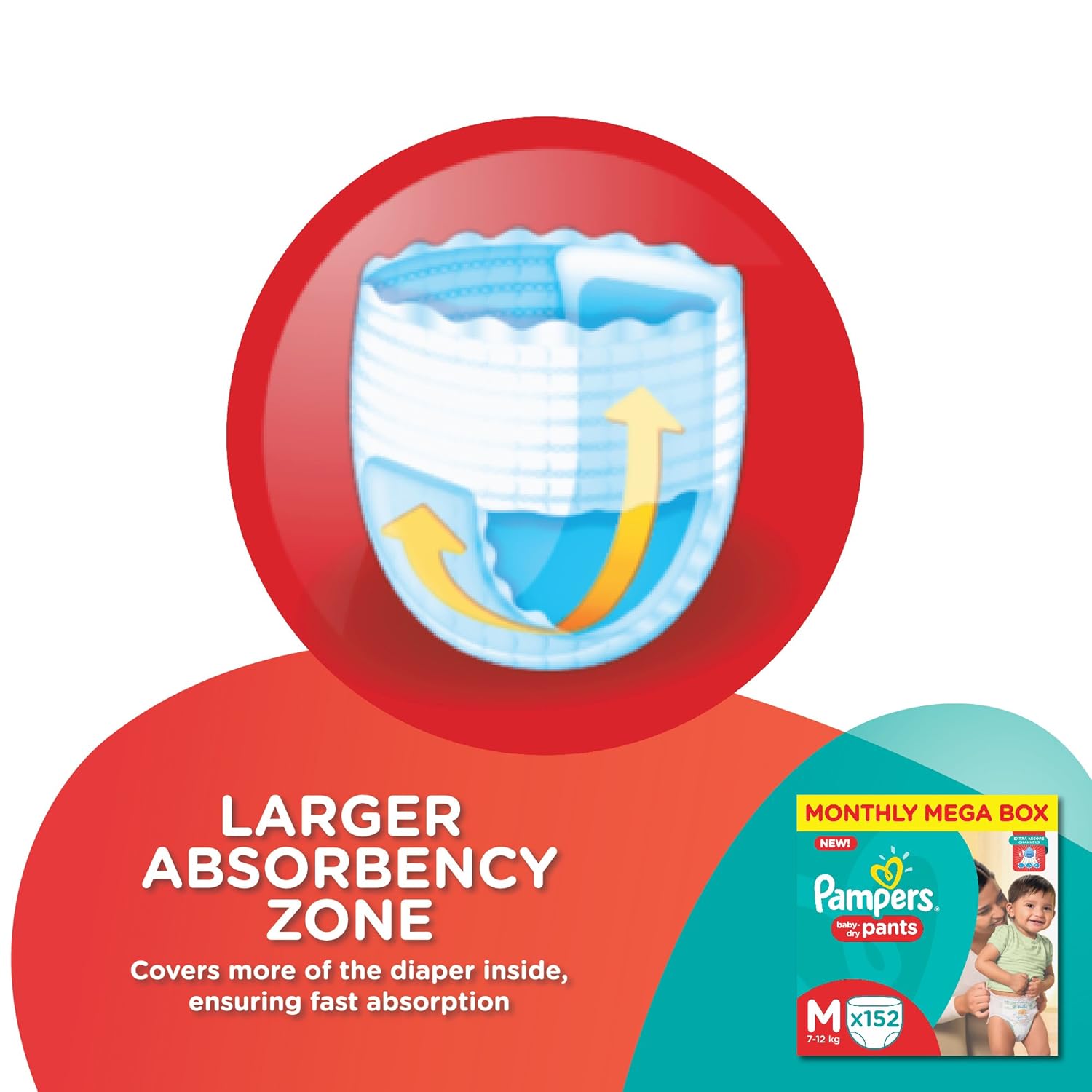 pampers medium 152