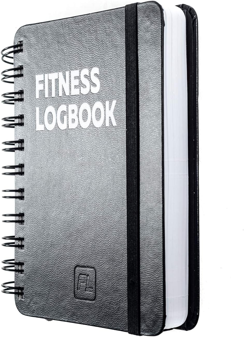 Fitness Logbook Mini Undated Workout Journal 4 x 6 inches Thick