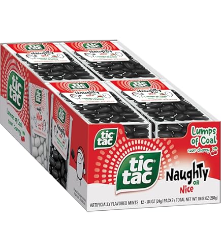Amazon.com : Tic Tac Trick or Treat Sour Cherry Mints, Great for