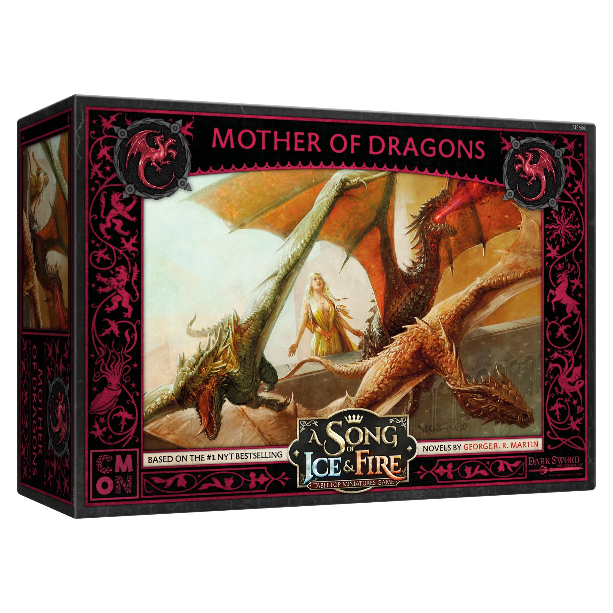 CMON A Song of Ice and Fire Tabletop Miniatures Game Mother of Dragons Box Set (Multilingual Edition) - Strategy Game for Adults, Ages 14+, 2+ Players, 45-60 Minute Playtime, Made