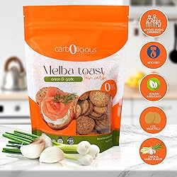 Low Carb Melba Toast (ONION & GARLIC) 4