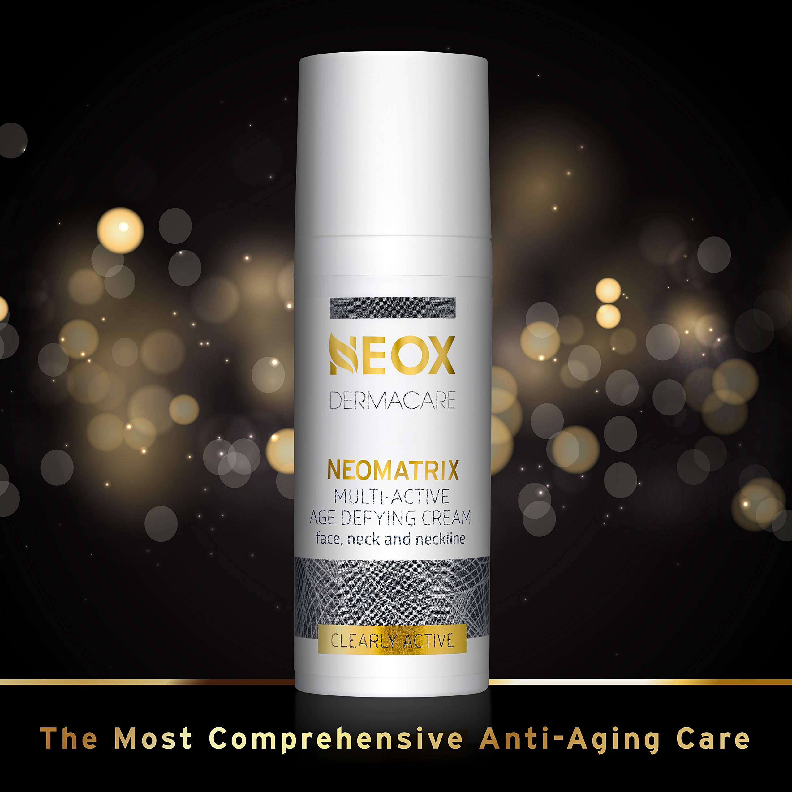 NeoMatrix Anti Wrinkle Cream Multi-Active Age Defying Cream by NEOX DERMACARE: 10 Treatments in One of Anti-Aging, Anti-Wrinkle, Firming, Lifting on Face, Neck or Neckline