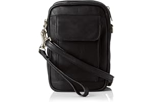 David King & Co. Male Bag with Organizer Inside, Black, One Size