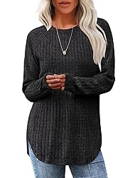 Saloogoe Tunic Tops for Women Loose Fit Dressy 2025