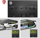 MSI MAG A650GL 650W 80 Plus Gold Fully Modular 120mm FDB Fan view 4