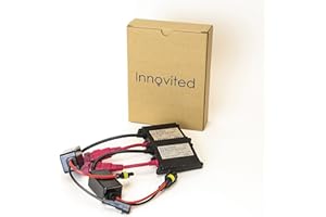Innovited 2pcs 35W 12V HID Replacement Slim Ballast for H1 H3 H4 H7 H10 H11 9005 9006 D2r D2s - 2 x Controller - 6000K Bright White