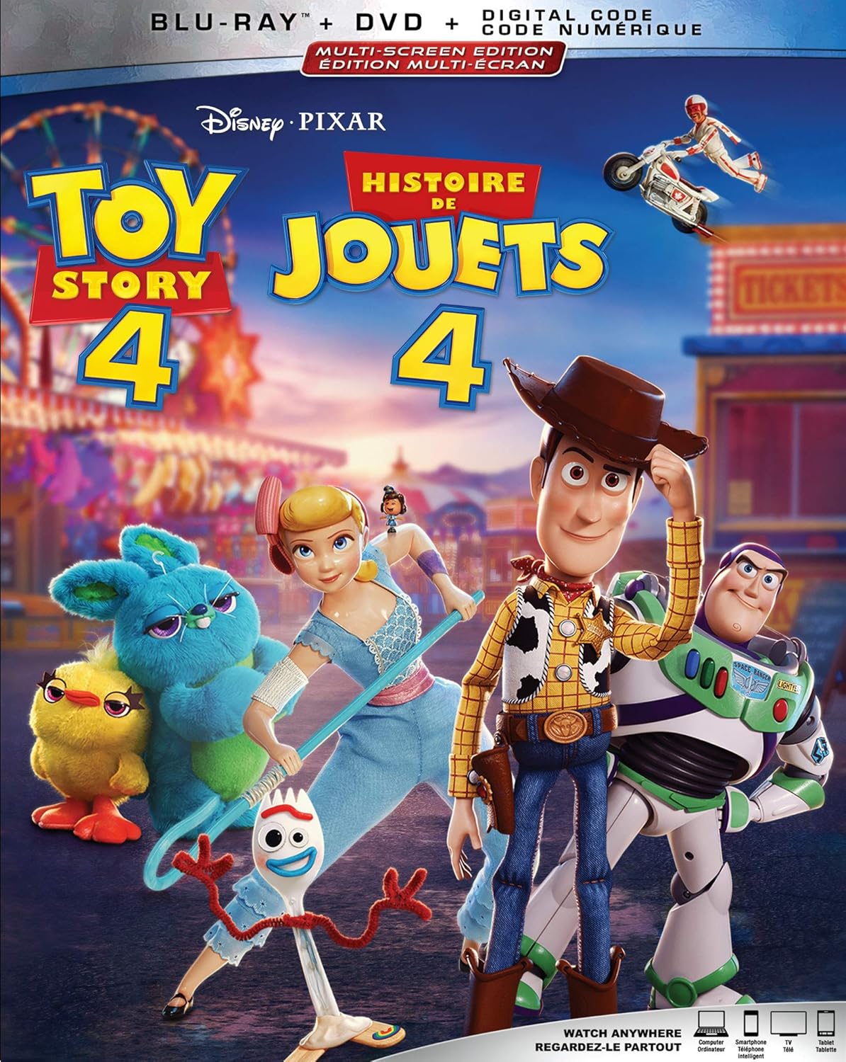Toy Story 4 Dvd Cover