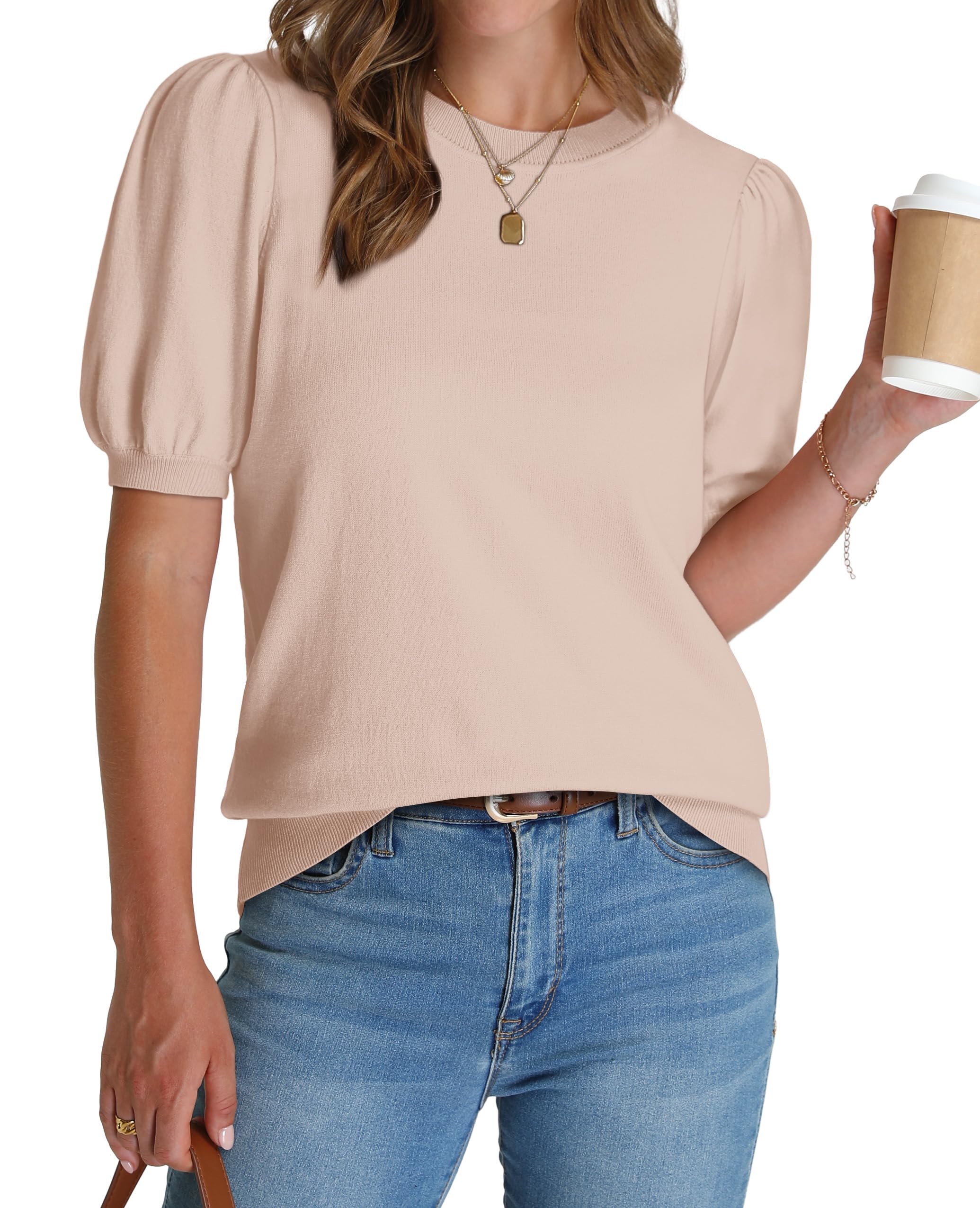 Womens Short Sleeve Tops Trendy T Shirts for Women