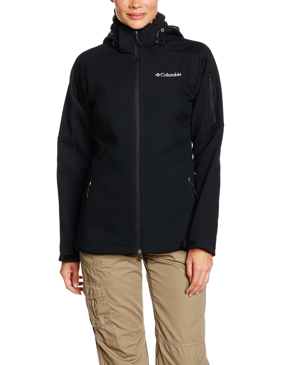 Columbia Women's WL1159 Windproof Softshell Jacket, Cascade Ridge Jacket, Polyester Amazon.co