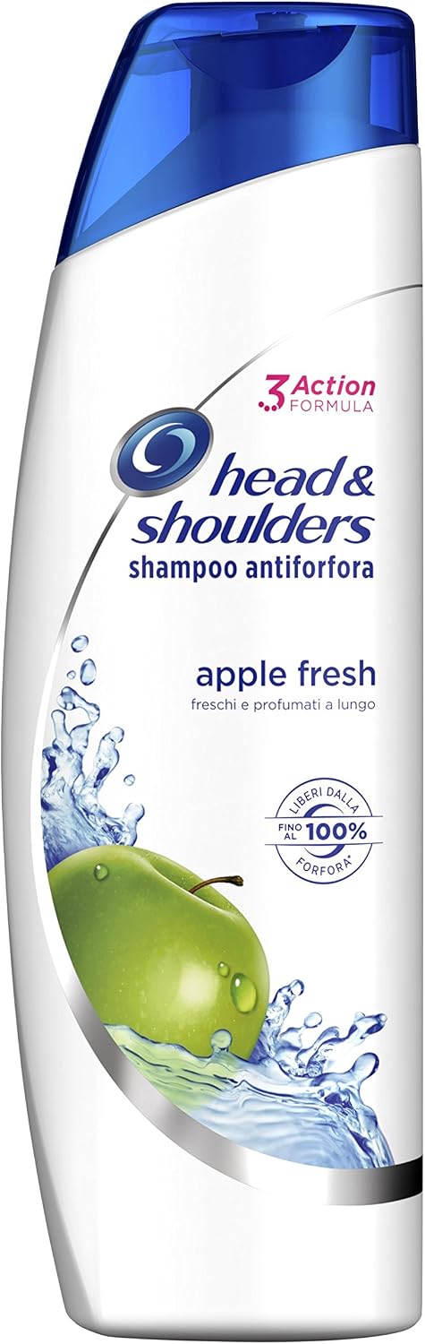 Head & Shoulders Anti-Dandruff Shampoo Apple Fresh, 250 ml (Pack of 1)