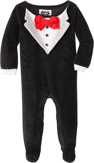 newborn tuxedo sleeper