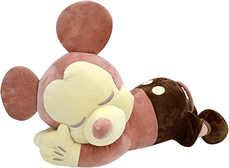 Amazon Co Jp モリシタ ミッキーマウス 抱き枕 ブラウン クラシック添い寝枕 ディズニー 58x23x31cm ホーム キッチン