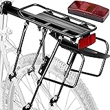 Rear Bike Rack with AirTag Mount Bike Reflector,310