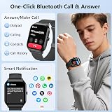 Popglory Smart Watch 1.85 inch Heart Rate Blood Pressure 110+ Sports view 3