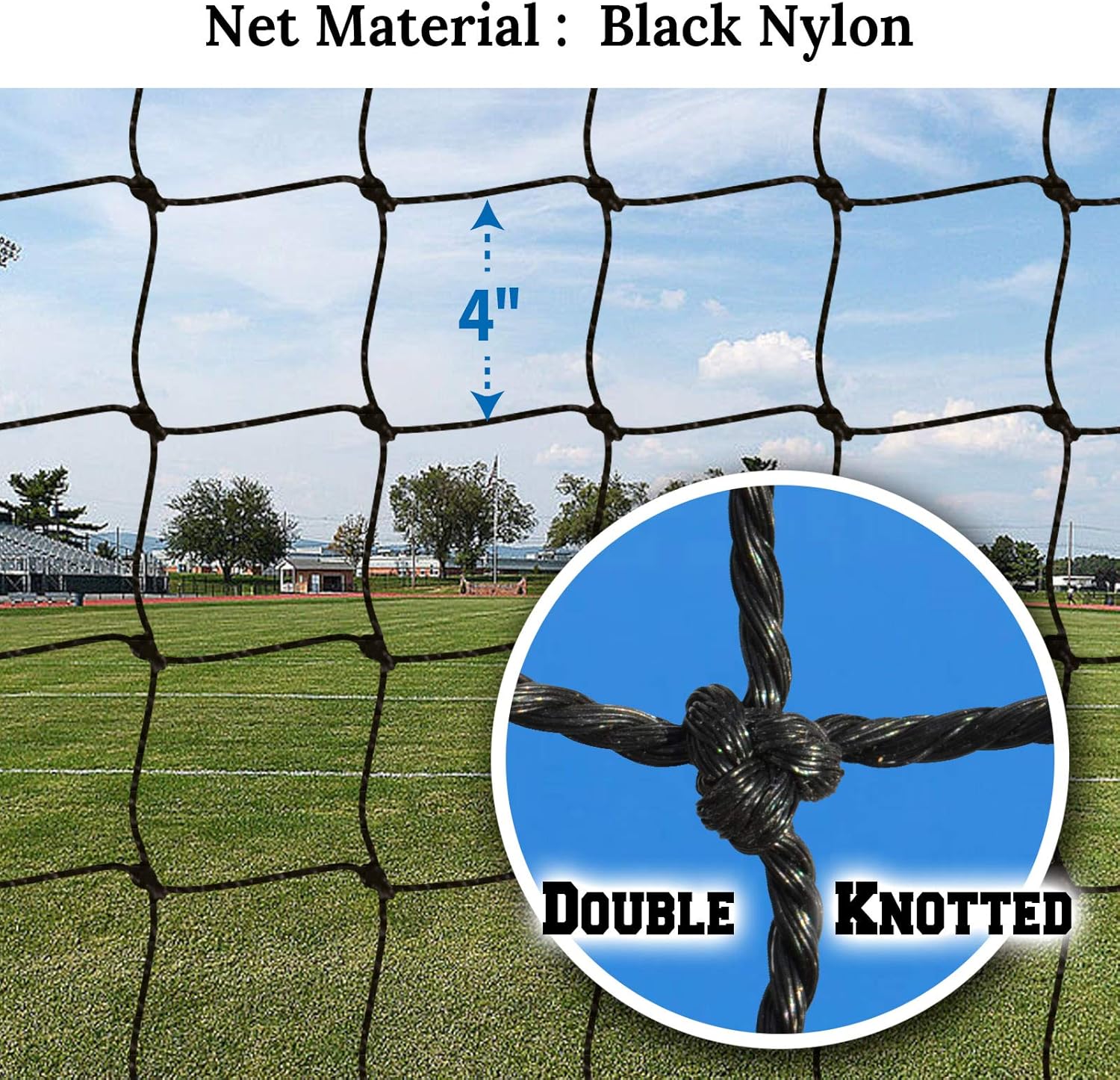 replacement soccer net 6 x 12