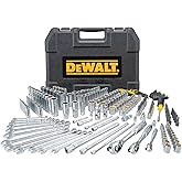DEWALT Socket Set, 1/4", 3/8", 1/2" Drive, SAE/Metric, 264-Piece Mechanic Tool Set (DWMT82835)